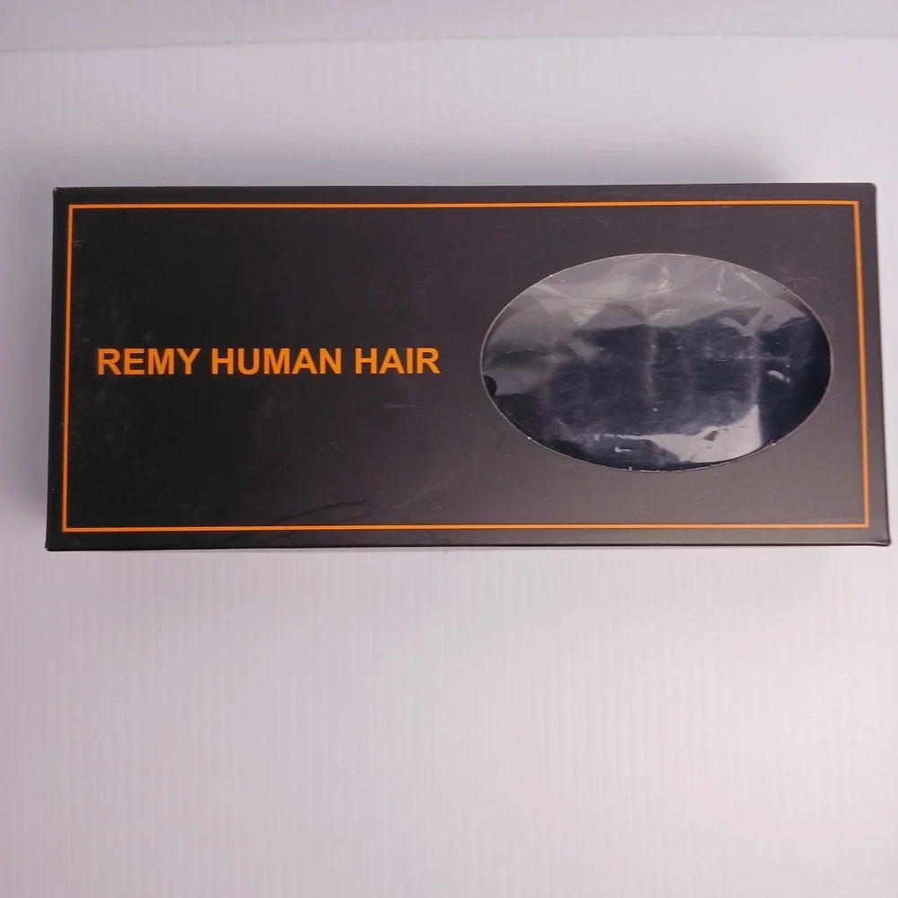 18 Inch Remy Human Hair Feather Crochet 1B Deep Wave 50g Miracle Knots NEW